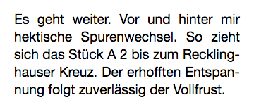 derselbe Text mit automatischer Silbentrennung – keine großen Abstände zwischen Wörtern