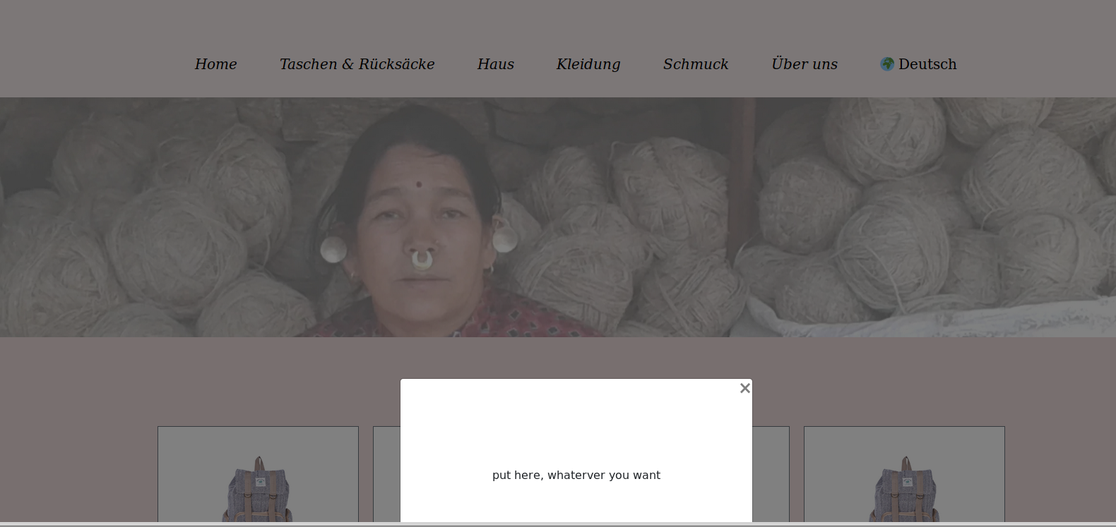 webseite gehe nach oben, wenn Modal fenster geht nach unten