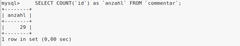 was bekomme mit diesem kommando was bekomme mit diesem kommando