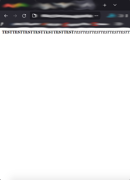 Nicht funktionierendes <l>