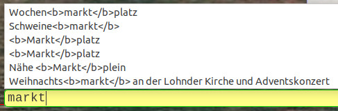 Suchfeld
