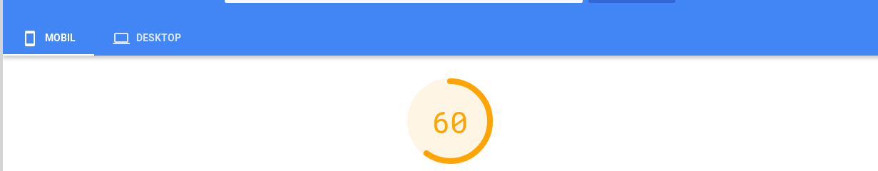 Der etgebnisse von pagespeed der ergebnisse die ich bekomme von pagespeed