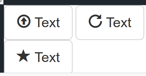 Screenshot in großer Vergrößerung verschiedener Icons